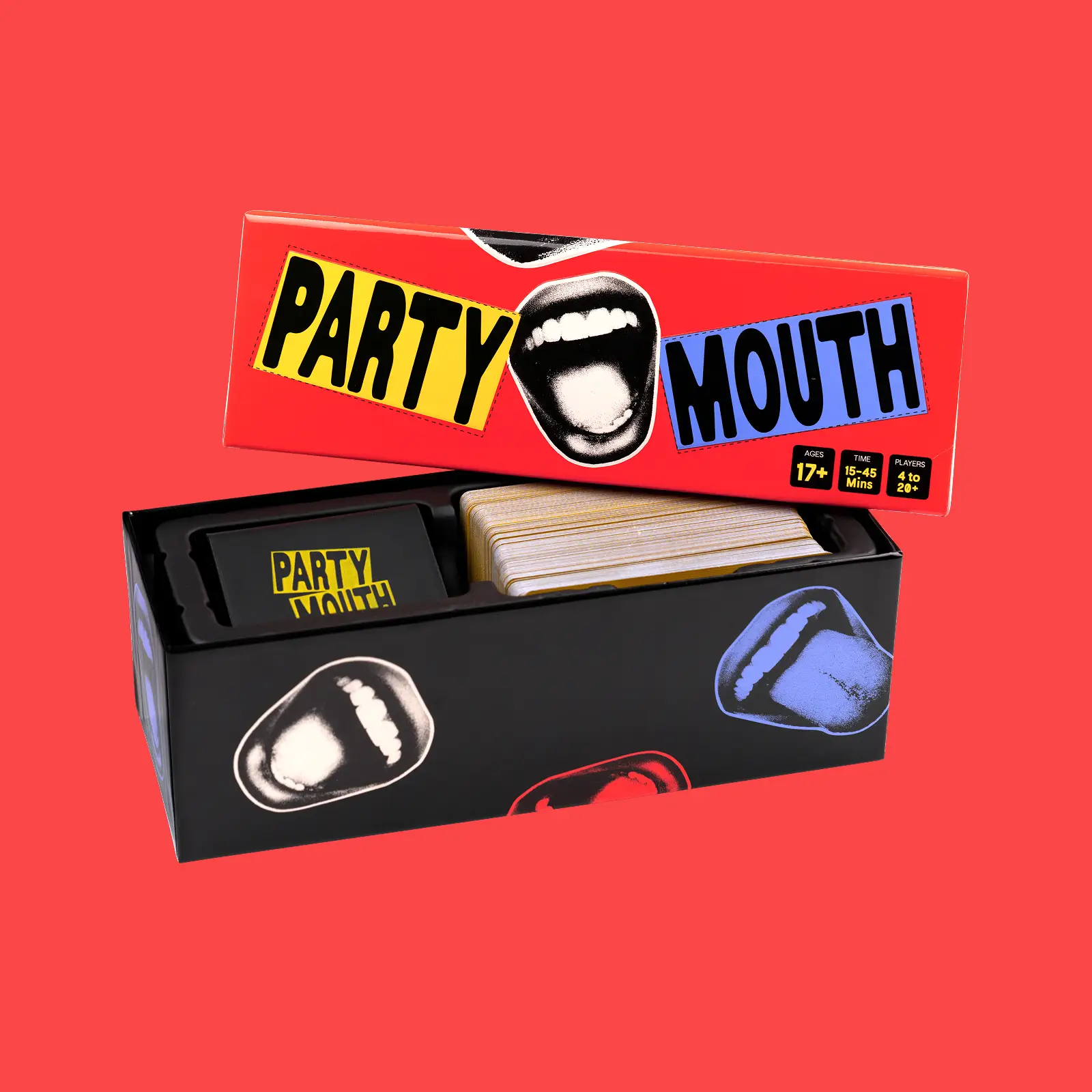 Party Mouth box open